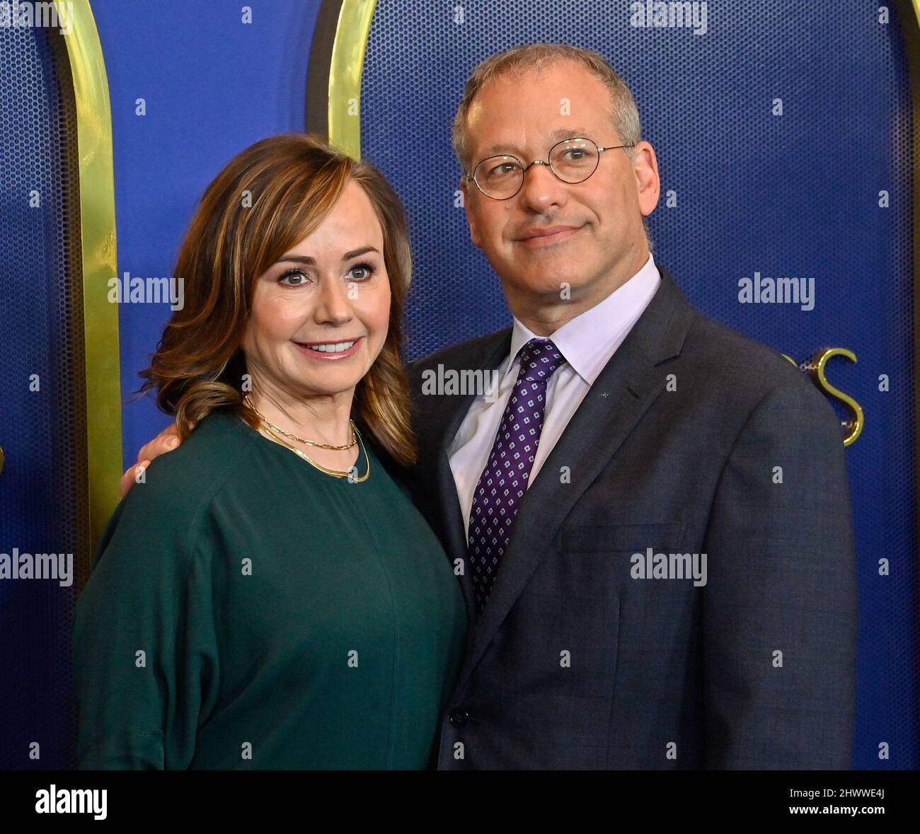 Los Angeles, United States. 07th Mar, 2022. Kristie Macosko Krieger (L) attends the 94th annual Oscars nominees luncheon at the Fairmont Century Plaza on Monday, March 7, 2022. Credit: UPI/Alamy Live News Stock Photo