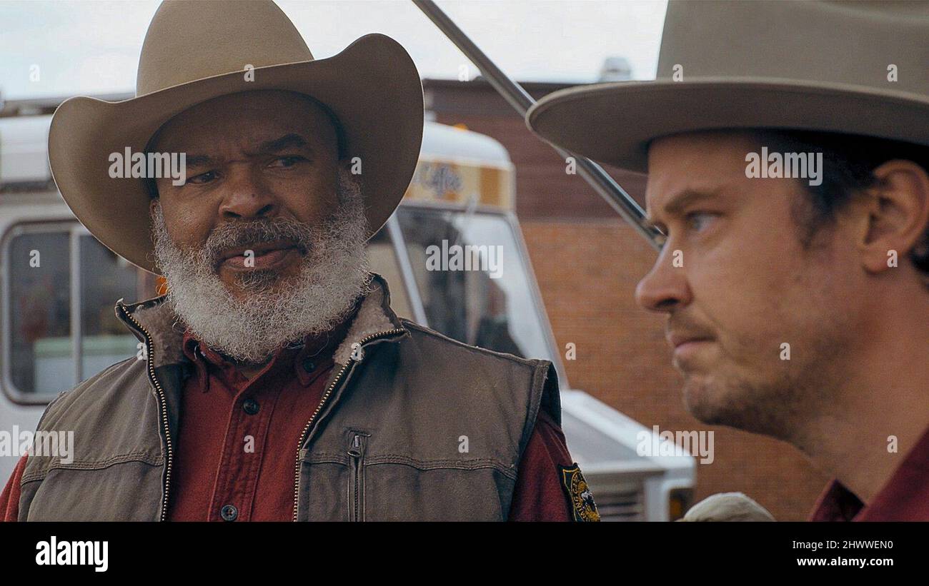 JOE PICKETT, from left David Alan Grier, Michael Dorman, (Season 1, premiered Dec. 6, 2021