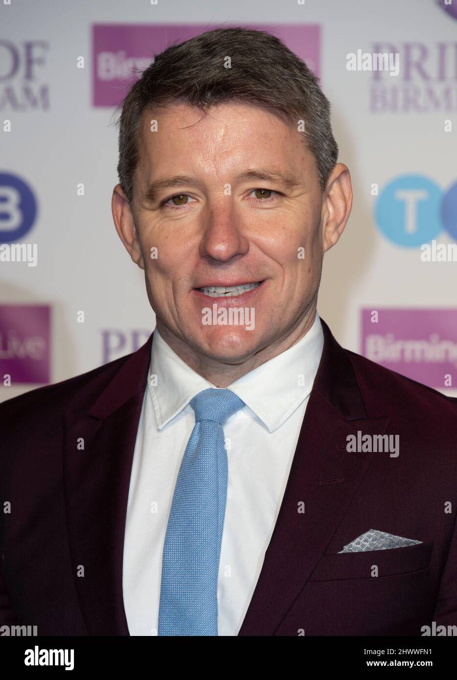 March 7th, 2022, Birmingham, UK. Ben Shephard arriving at the Birmingham Live Pride of Birmingham Awards, Birmingham University. Credit: Doug Peters/EMPICS/Alamy Live News Stock Photo