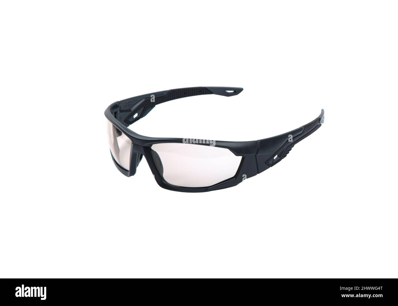 Modern safety goggles for athletes, shooters and workers. Eye