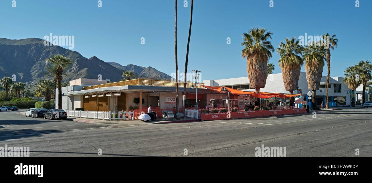 Palm Springs Mid Century Modern Stock Photo Alamy