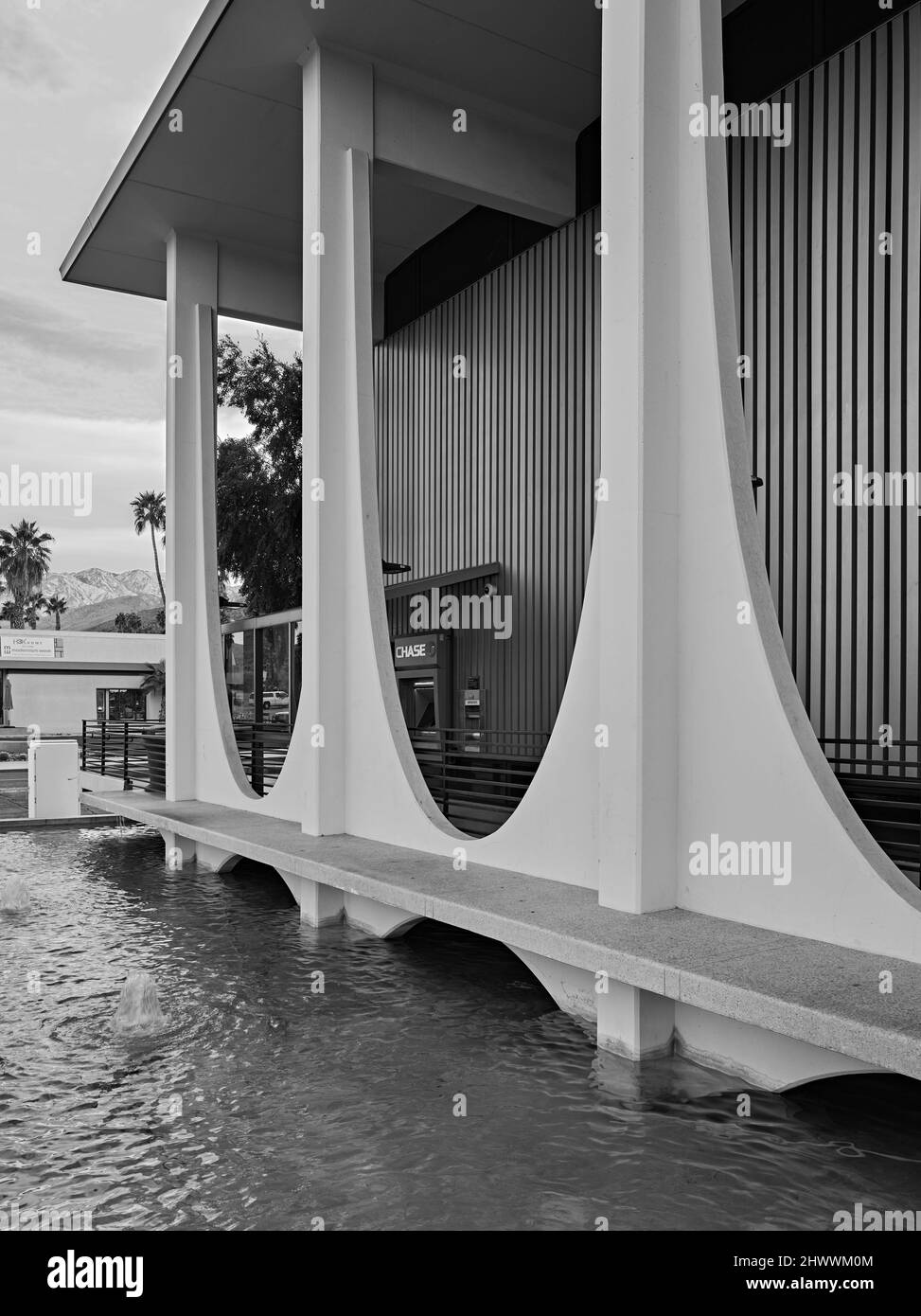Palm Springs Mid Century Modern Stock Photo Alamy