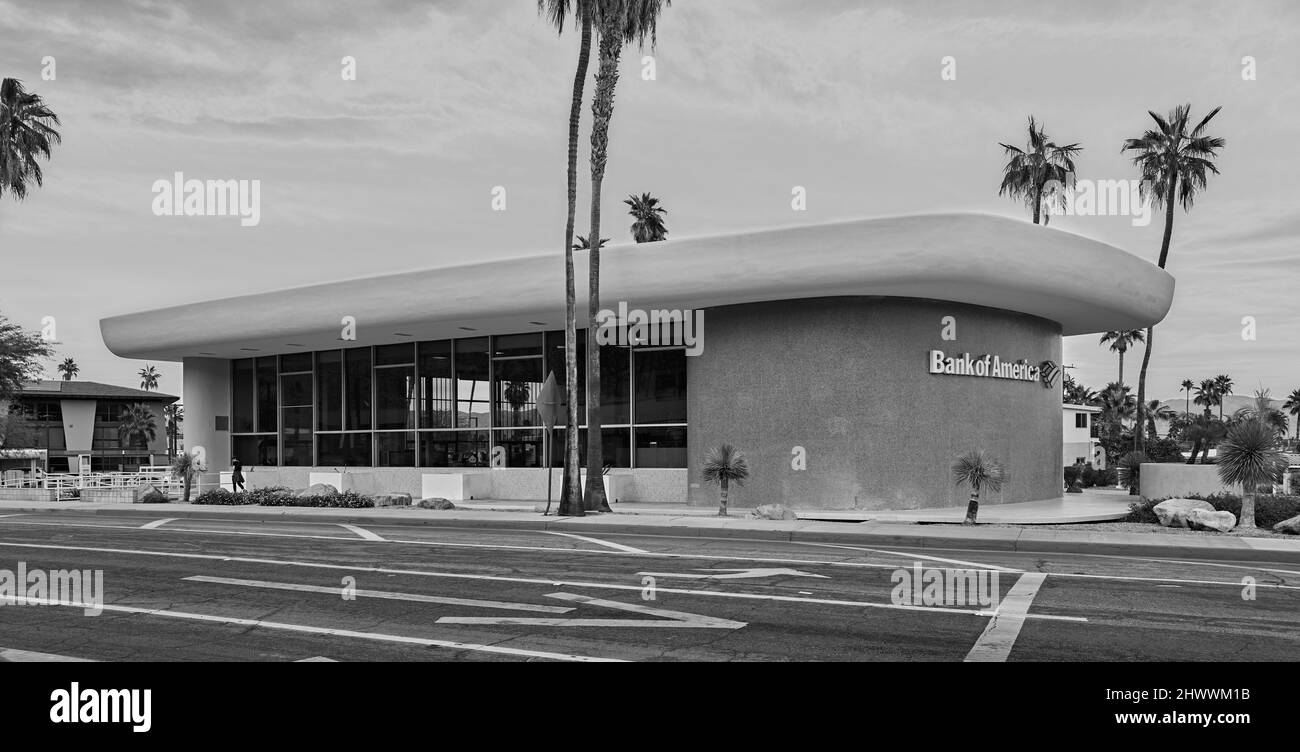 Palm Springs Mid Century Modern Stock Photo Alamy
