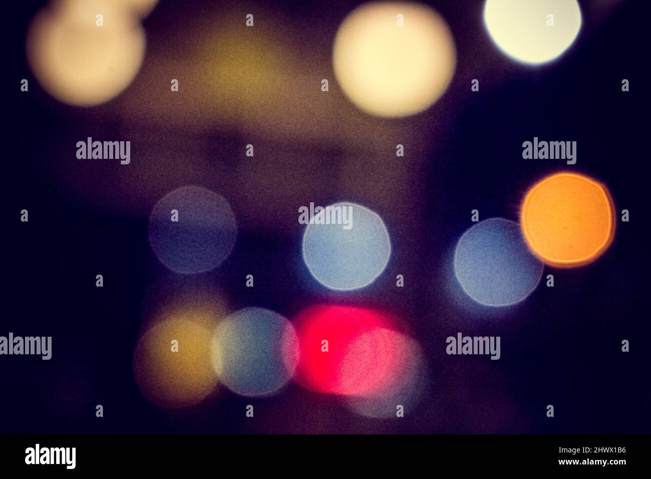 Bokeh of colorful light background Stock Photo - Alamy