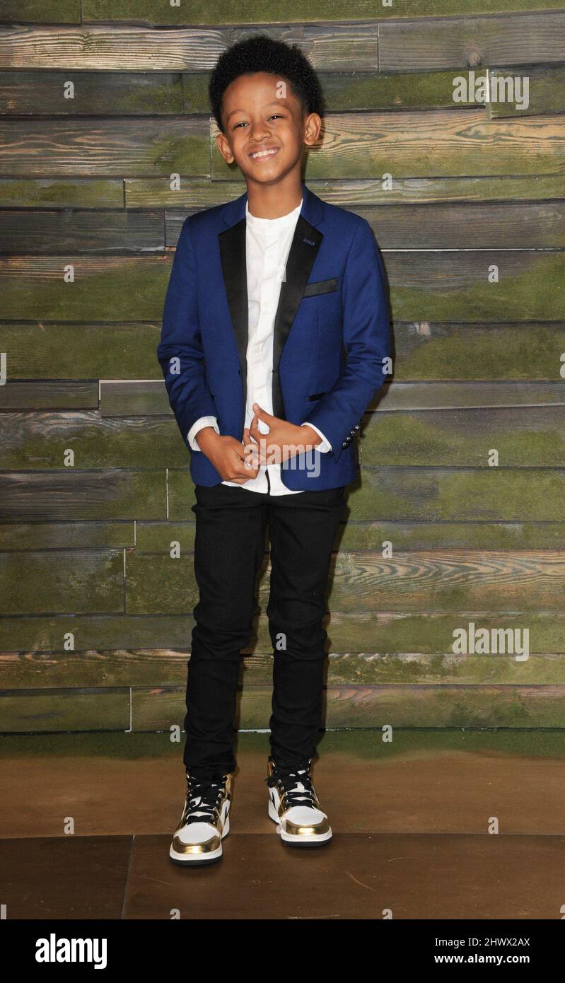Los Angeles, CA. 7th Mar, 2022. Percy Daggs IV at arrivals for THE LAST