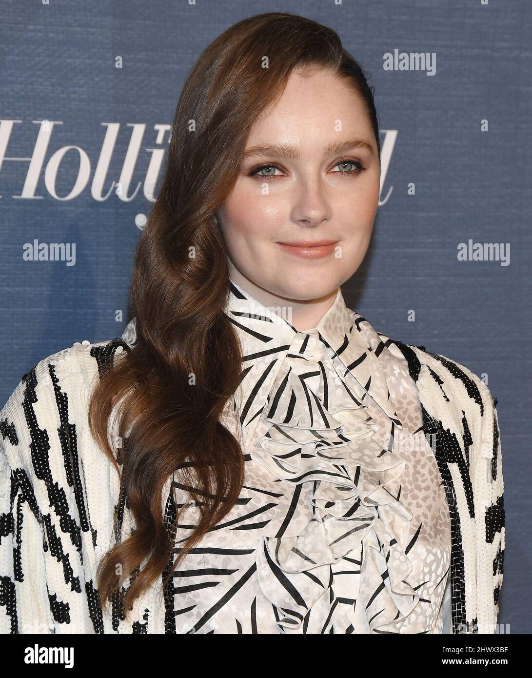 Los Angeles, USA. 07th Mar, 2022. Amy Forsyth arrives at The Hollywood Reporter