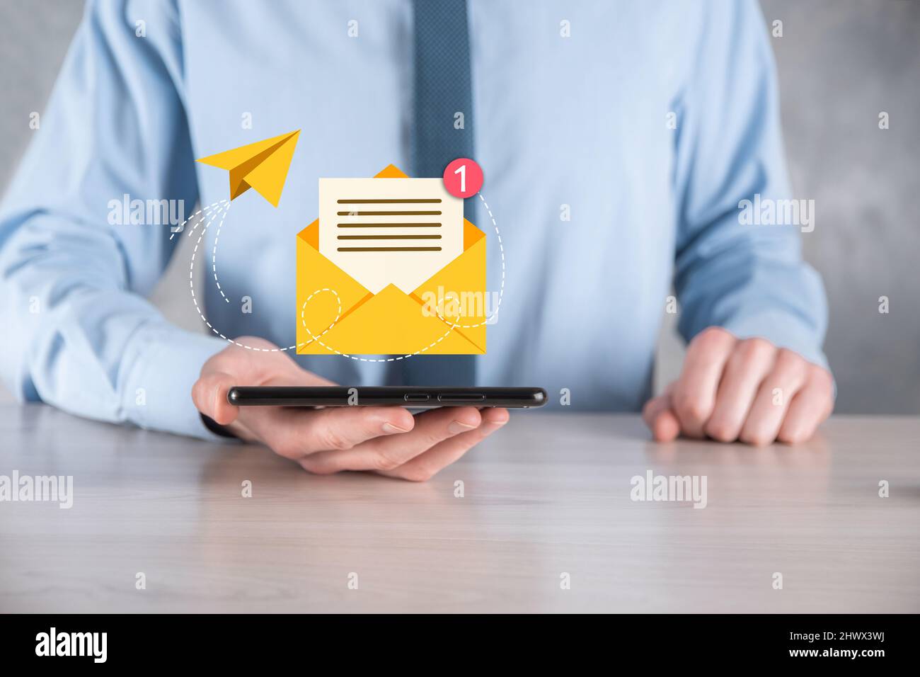 Email and user icon,sign,symbol marketing or newsletter concept ...