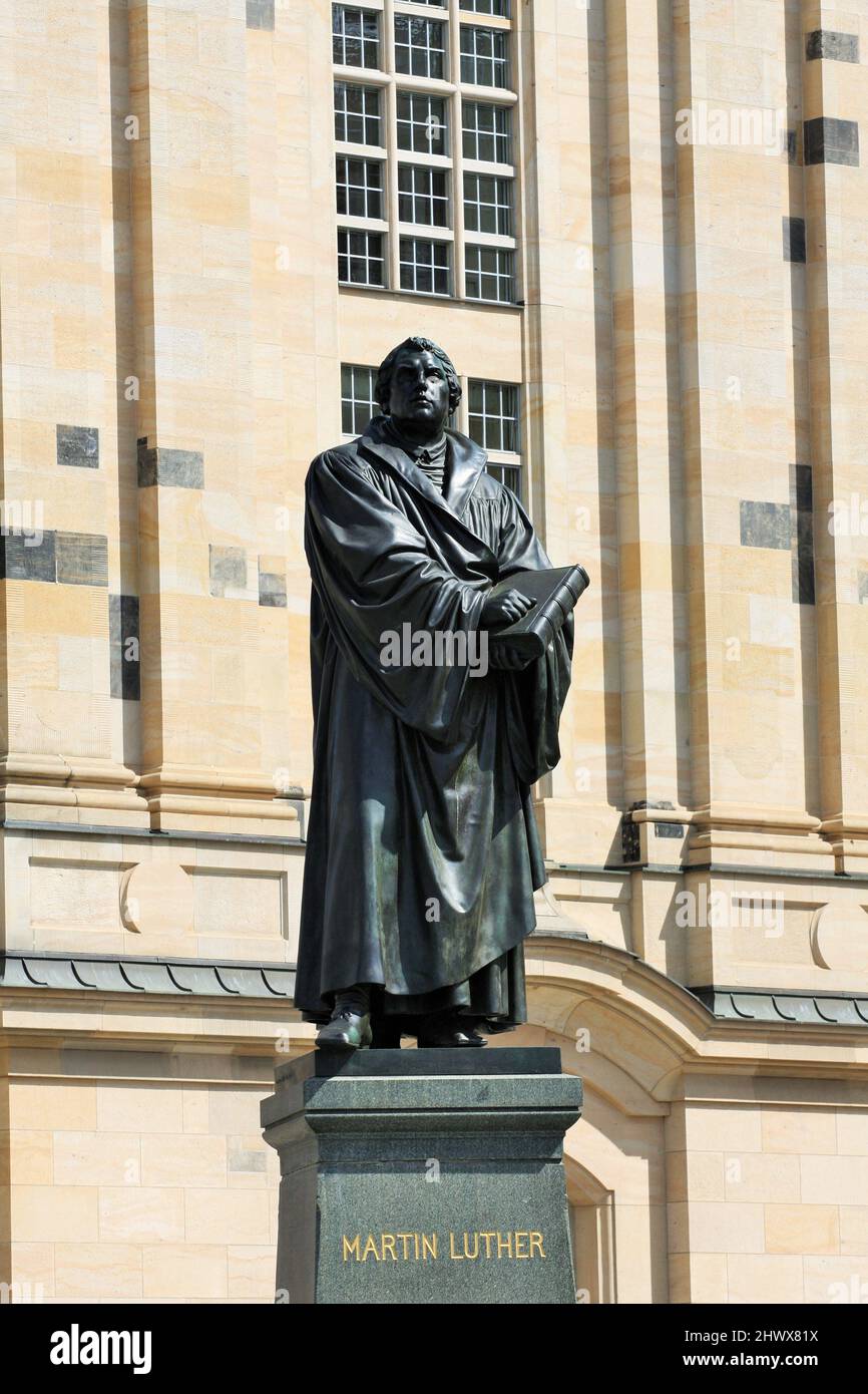 Martin Luther OSA German priest, theologian Stock Photo Alamy