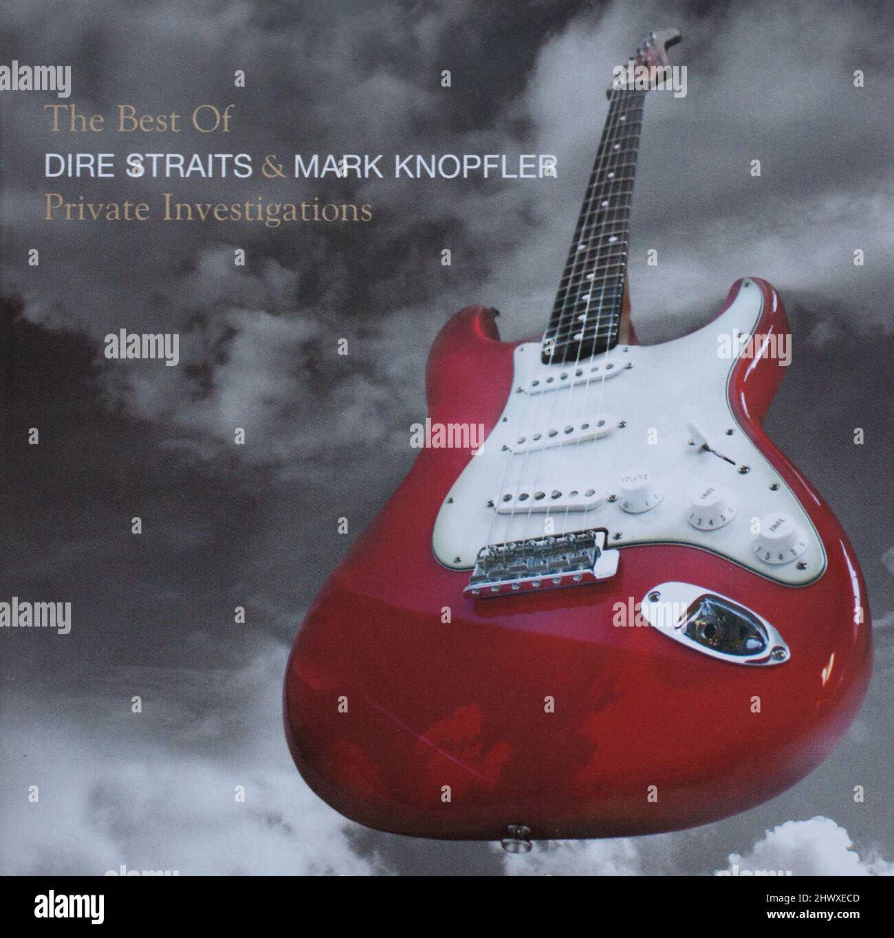 The CD album cover to The Best of Dire Straits and Mark Knopfler - Private  Investigations Stock Photo - Alamy