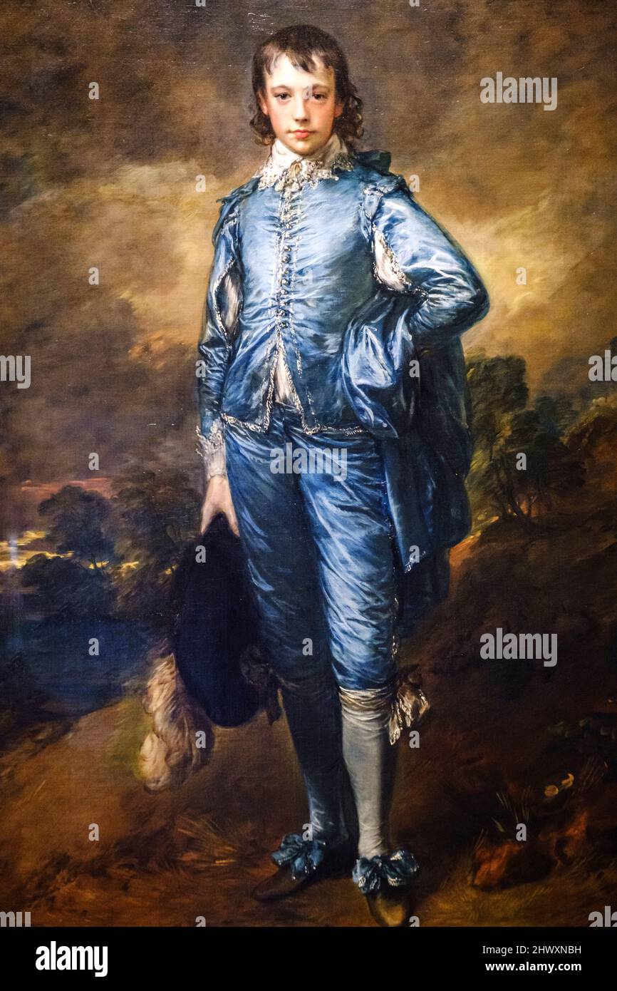 The Blue Boy, 1770, oil painting, Thomas Gainsborough, National Gallery