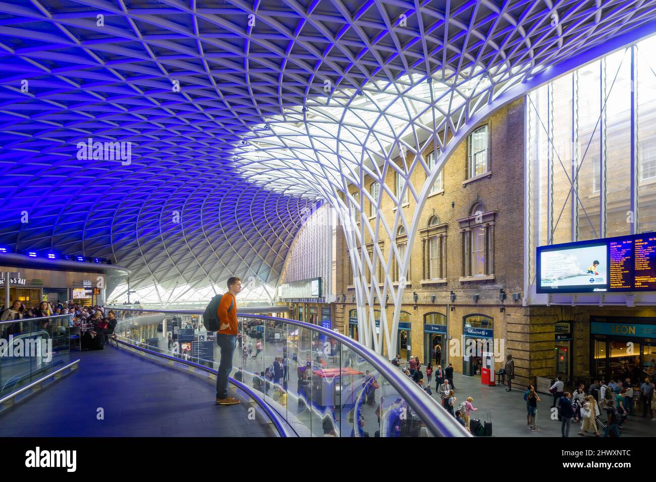 London, England, UK - King's Cross station concourse renovation by John ...