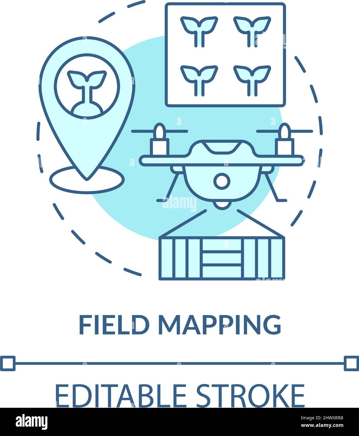 Field mapping Stock Vector Images - Alamy