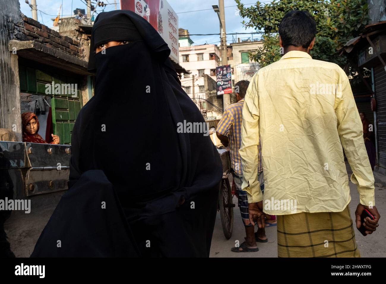 Bangladesh, Dhaka, the 20211017. Daily life in Dhaka, capital of