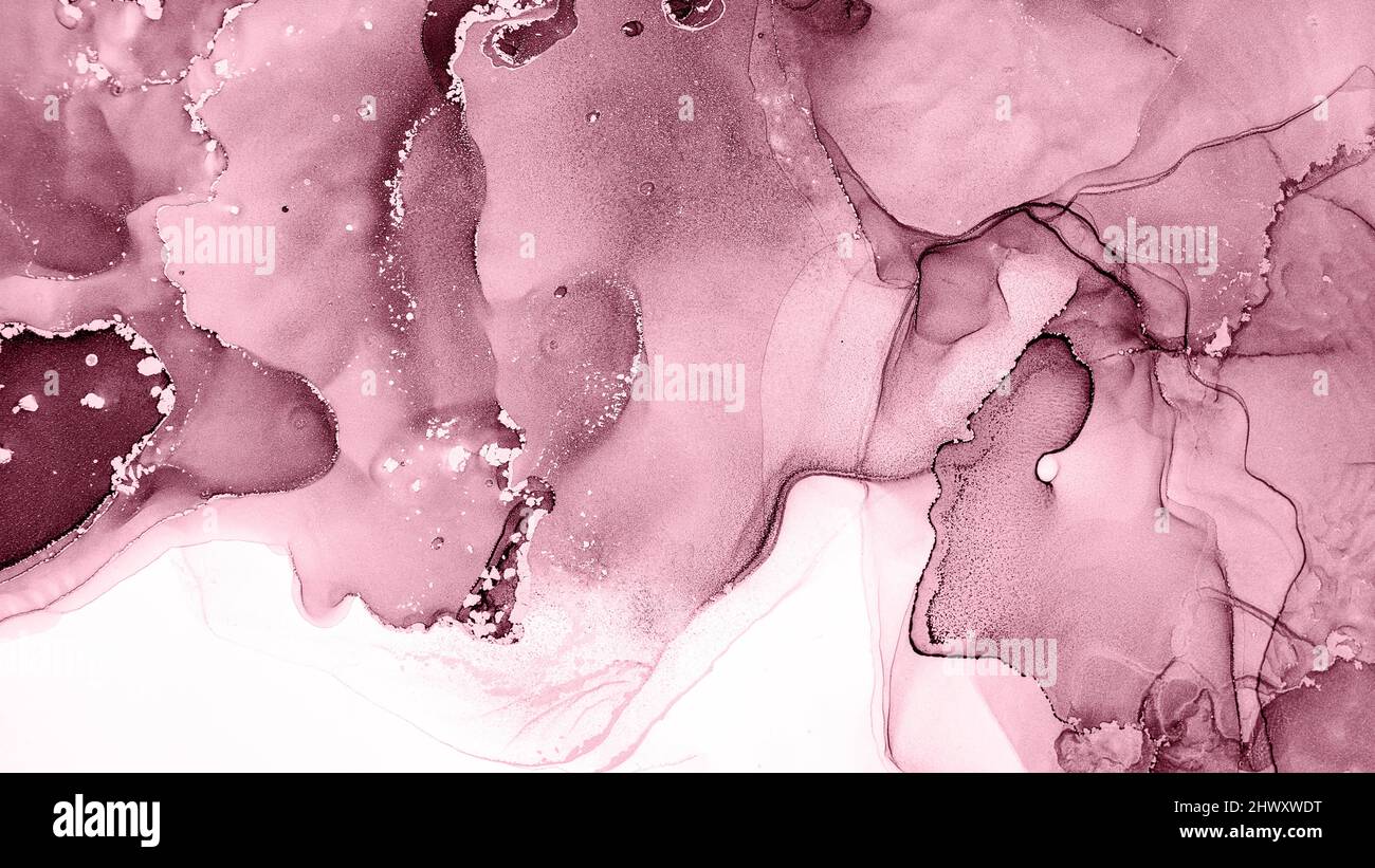 Translucent Alcohol ink backdrop. Abstract smudges and stains made with ...