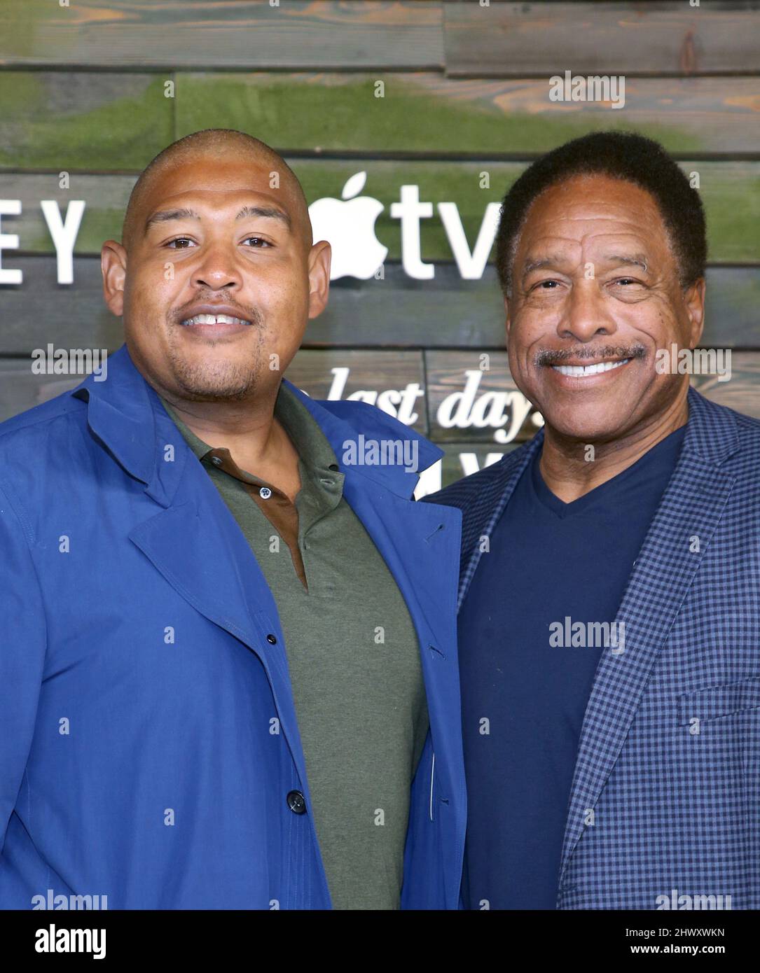 Los Angeles, Ca. 7th Mar, 2022. Omar Miller, Guest, at the Apple TV  premiere of The Last Days of Ptolemy Grey at The Bruin in Los Angeles, California on March 7, 2022. Credit: Faye Sadou/Media Punch/Alamy Live News Stock Photo