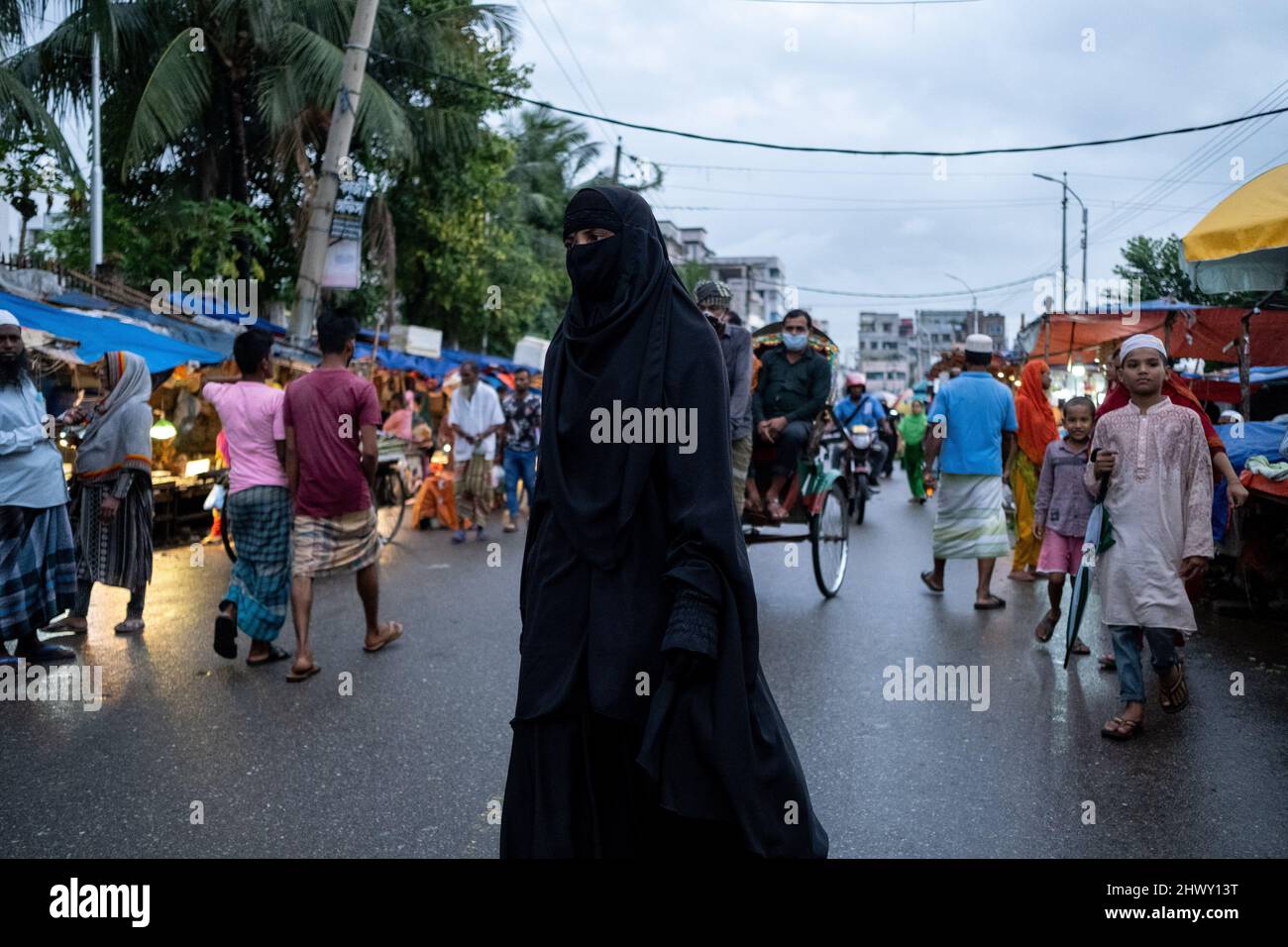 Bangladesh, Dhaka, the 20211018. Daily life in Dhaka, capital of