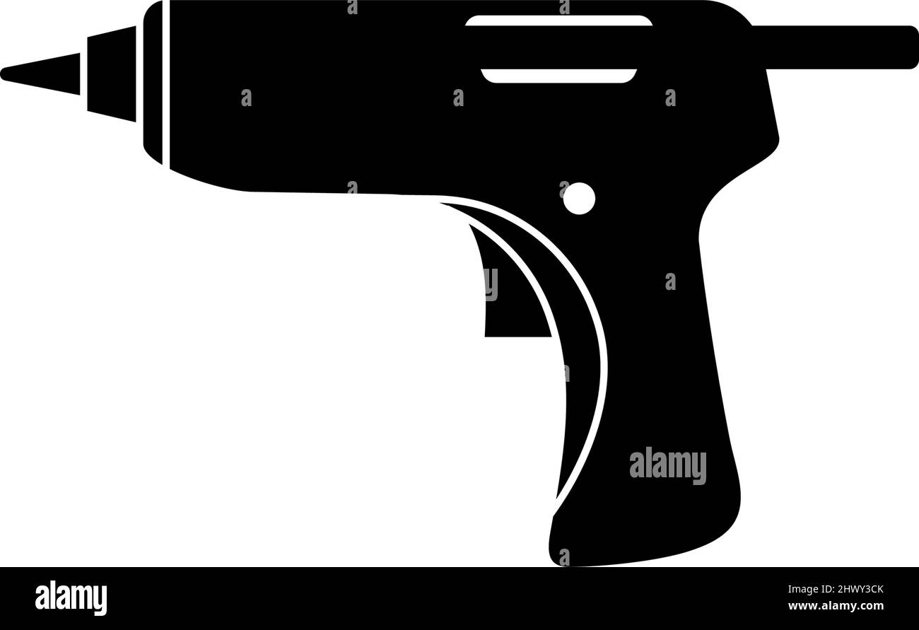 Hot melt glue gun Black and White Stock Photos & Images - Alamy