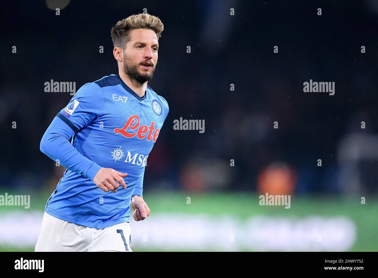 Naples, Italy. 06th Mar, 2022. Dries Mertens of SSC Napoli looks on during  the Serie A match between SSC Napoli and AC Milan at Stadio Diego Armando  Maradona, Naples, Italy on 6