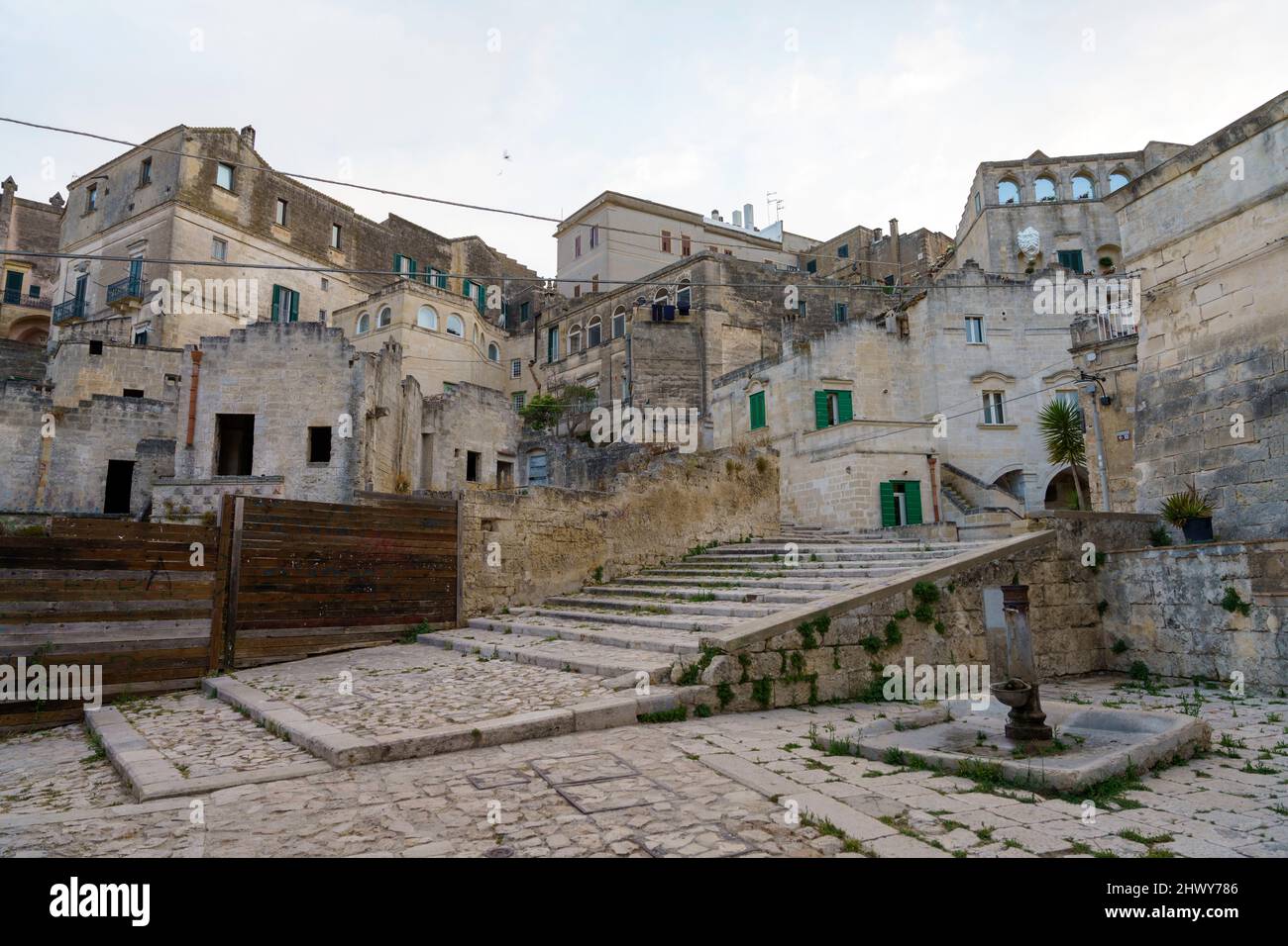 Matera, historic city in Basilicata, Italy, Unesco World Heritage Site