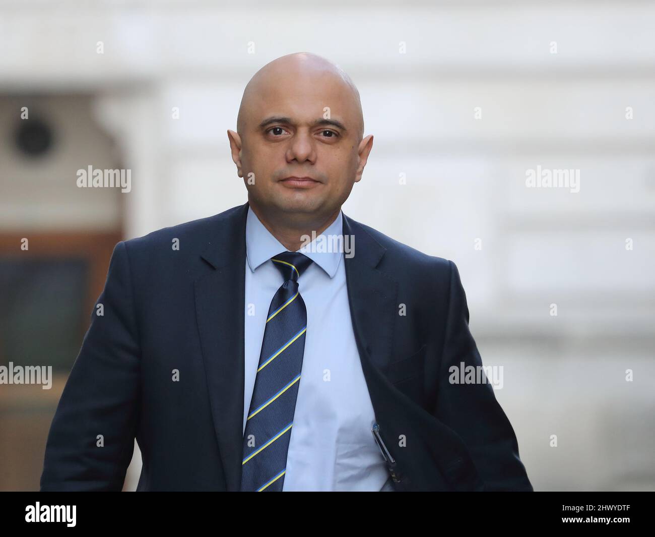 London, UK. 8th Mar, 2022. Health Secretary Sajid Javid arrives for the weekly Cabinet Meeting at No 10 Downing Street. Credit: Uwe Deffner/Alamy Live News Stock Photo