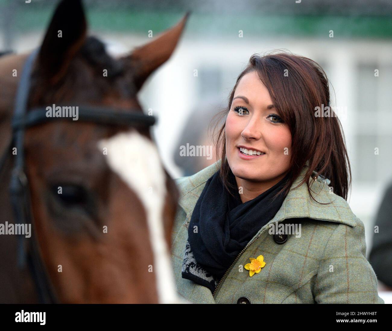File photo dated 17-12-2013 of trainer Rebecca Menzies. The ground will dictate the next steps for her listed winner Fonzerelli as a chasing career beckons next season. Issue date: Tuesday March 8, 2022. Stock Photo