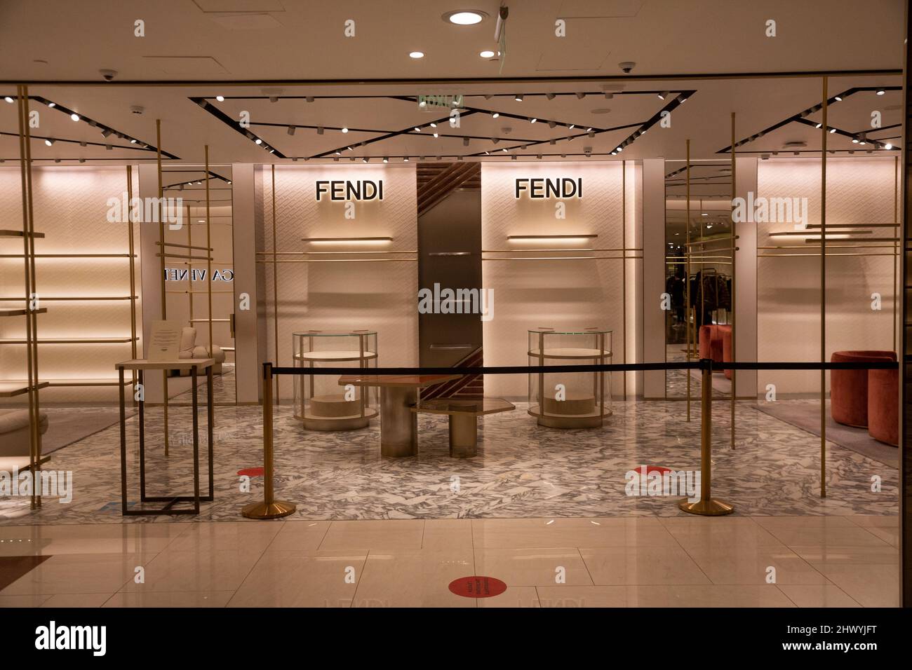 Gucci flagship store, Petrovka street, Moscow – Stock Editorial