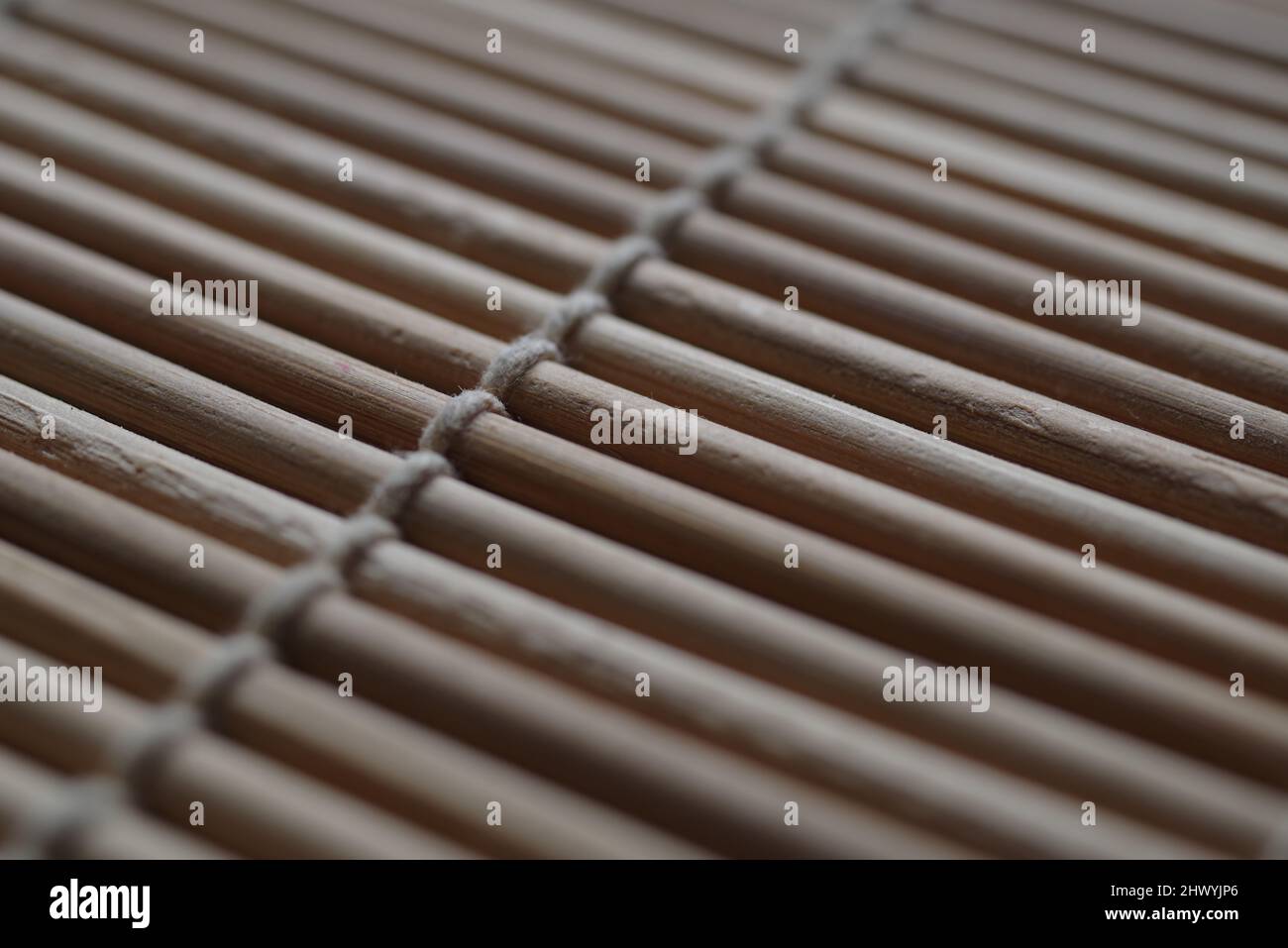 Background of the baboo mat Stock Photo