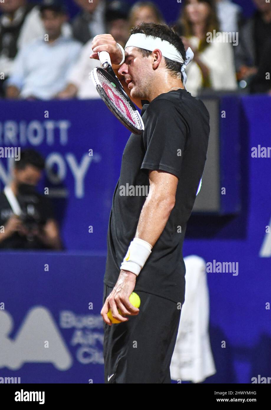 Juan Martin del Potro (Argentina) retires from tennis. Argentina Open 2022 Stock Photo