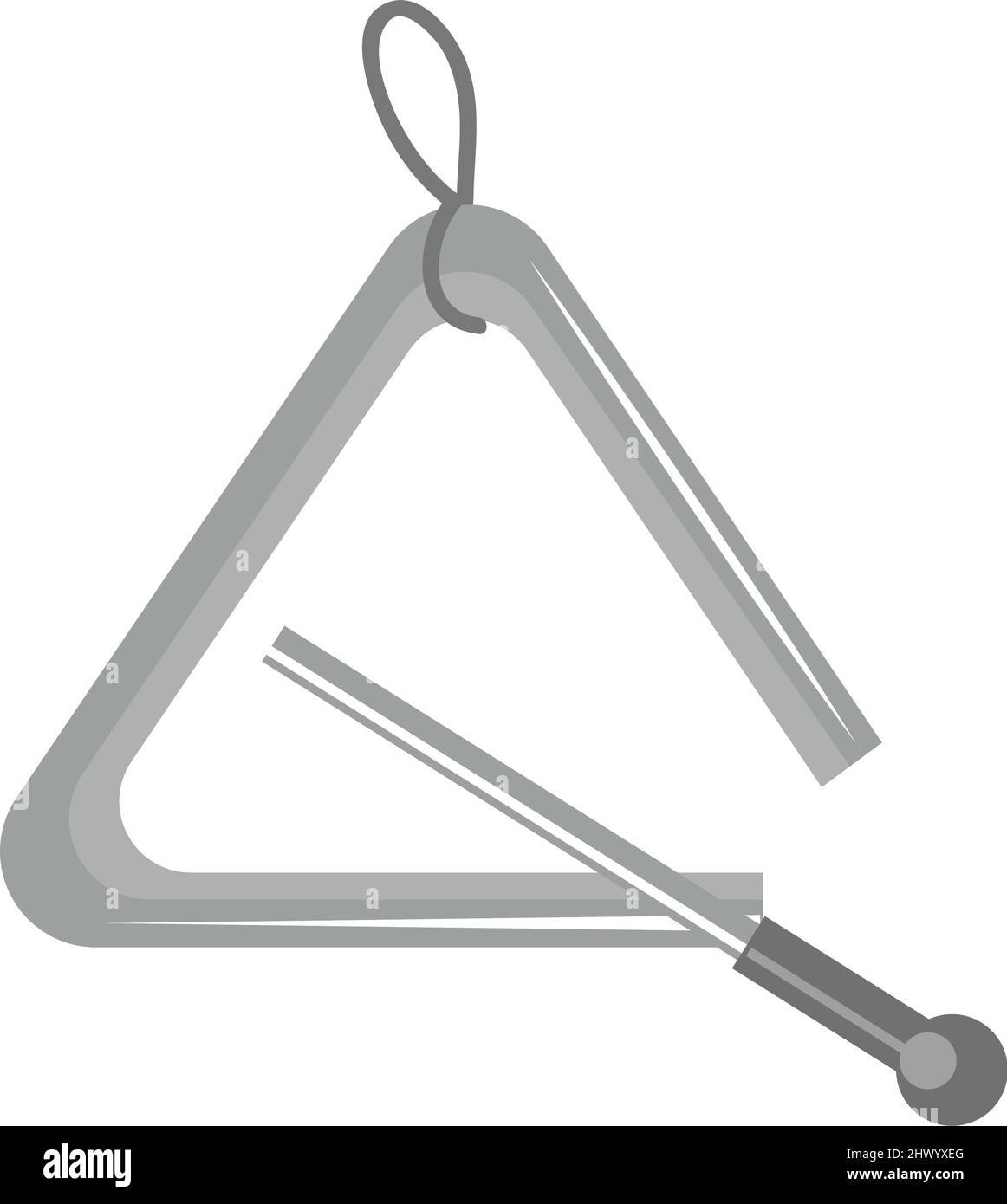 triangle percussion instrument Stock Vector Image & Art - Alamy