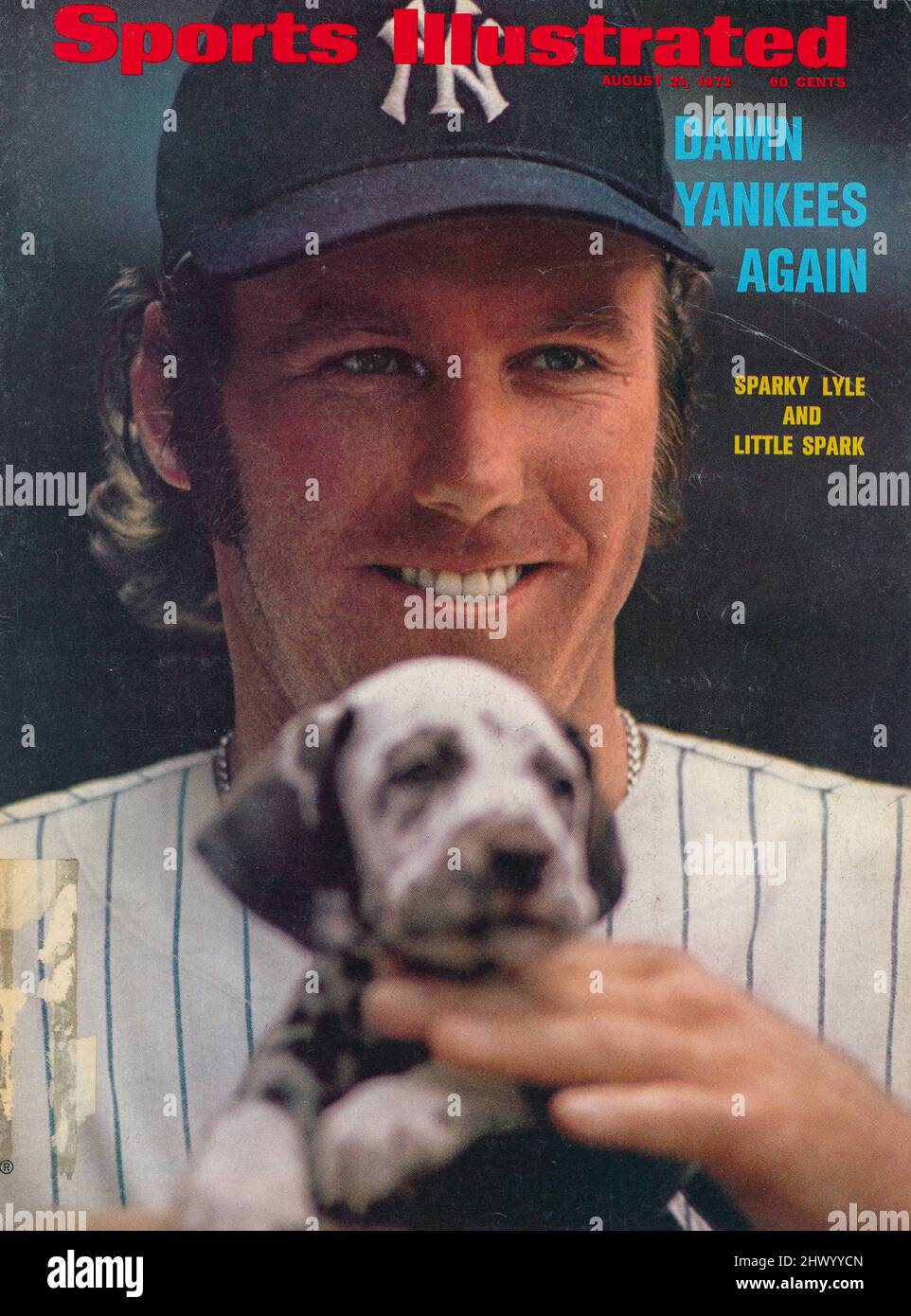 Vintage Sports Illustrated, 21 August, 1972 Magazine Cover, USA Stock