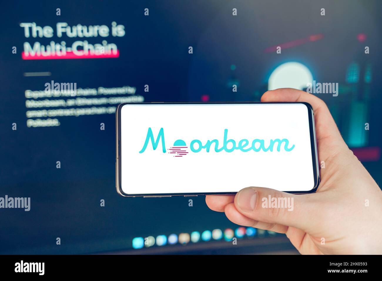 Glmr cryptocurrency hi-res stock photography and images - Alamy