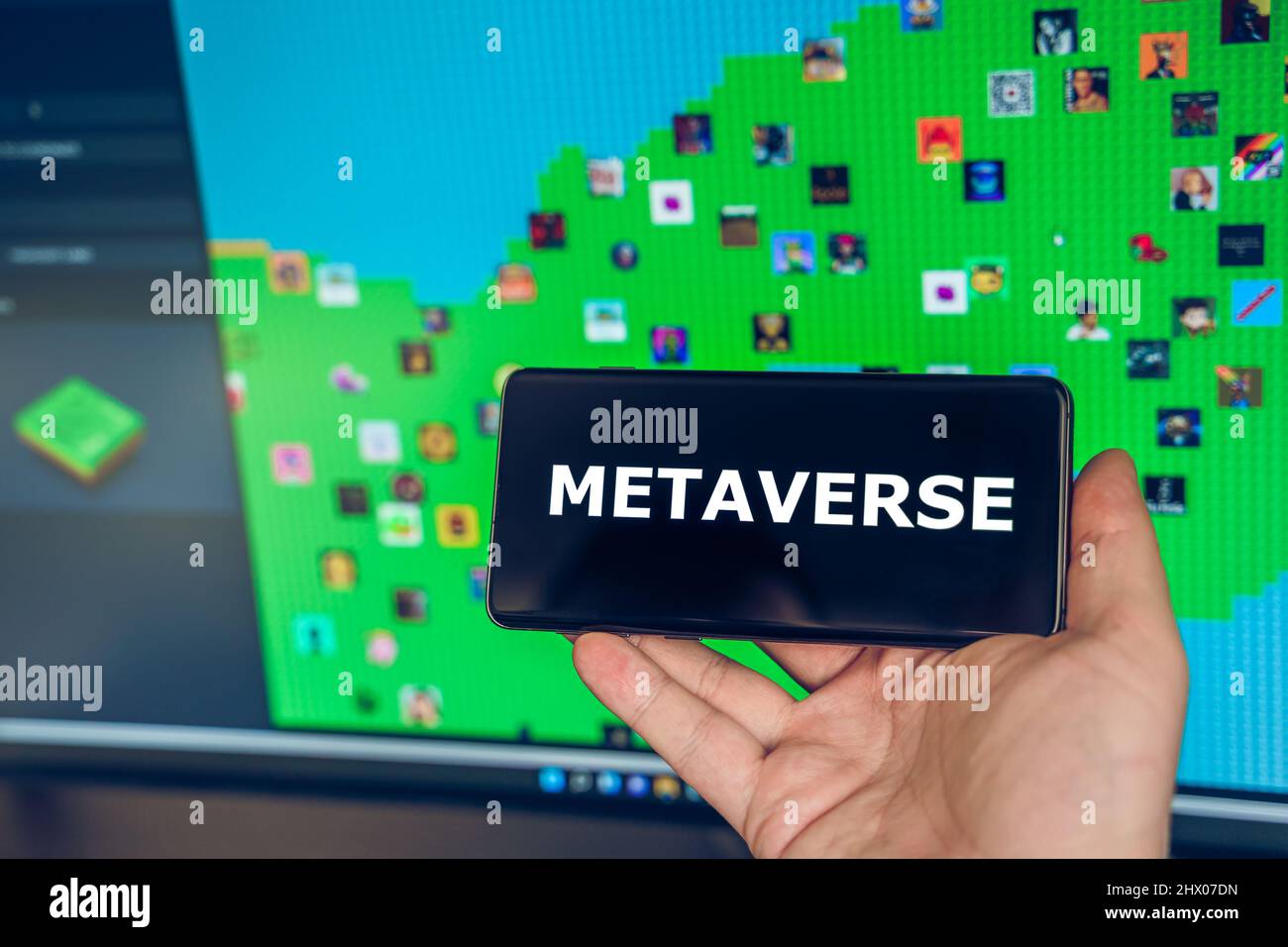 Virtual real estate metaverse hi-res stock photography and images - Alamy