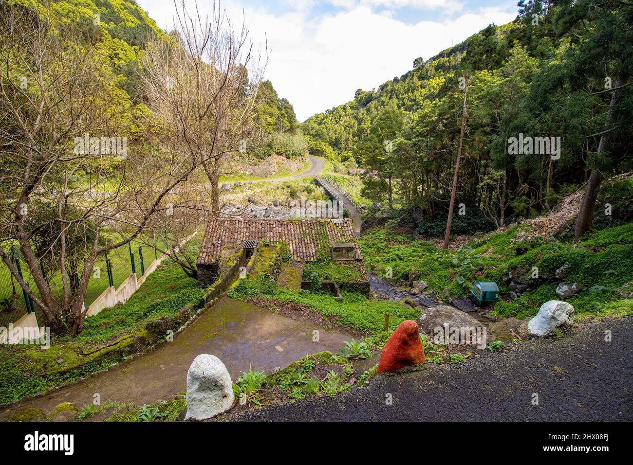 Photography of hiking trail in nature, green landscapes, at Azores ...