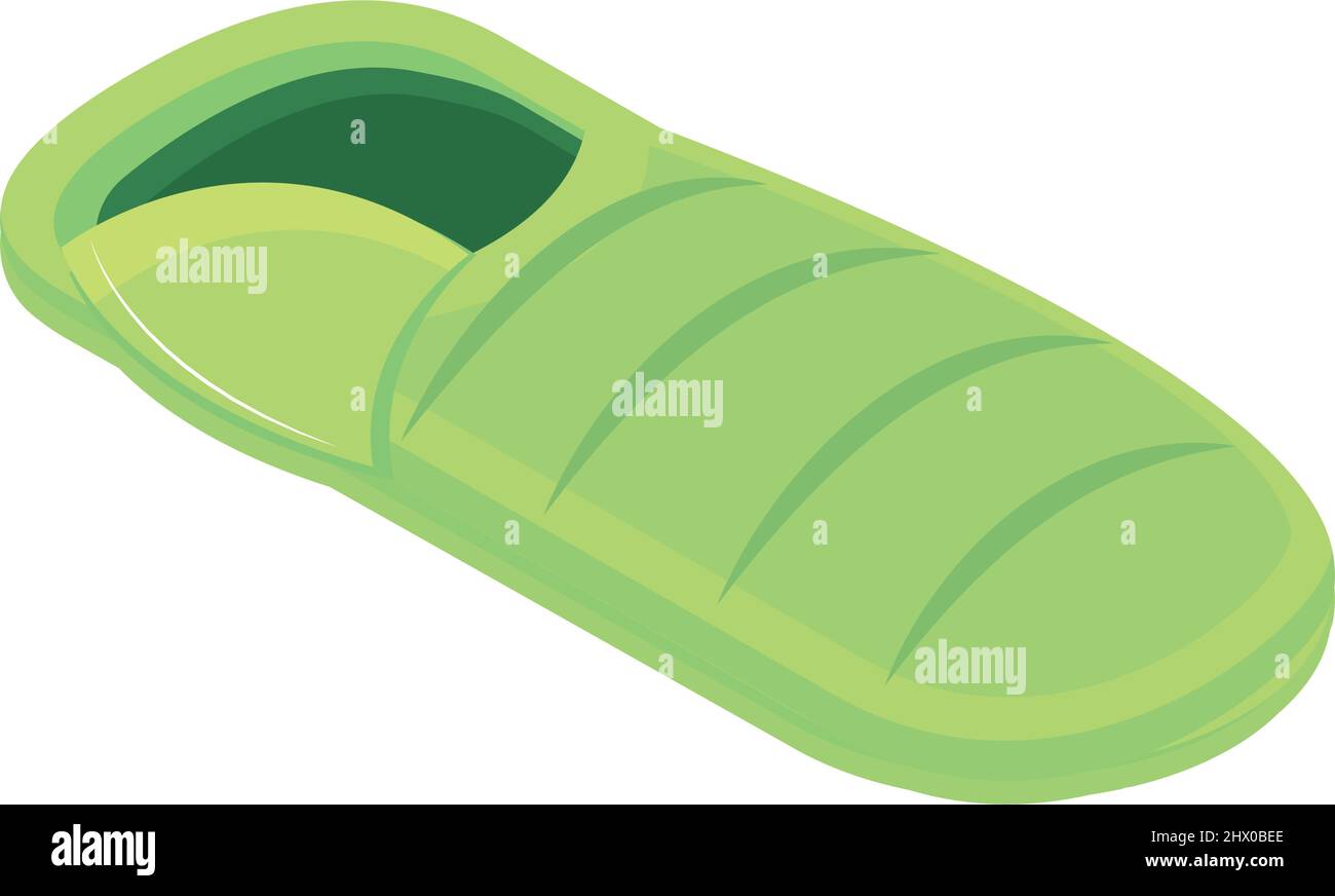 camping sleeping bag Stock Vector