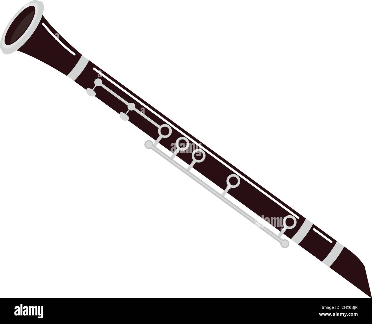 Clarinet One Line Vector & Photo (Free Trial) | Bigstock