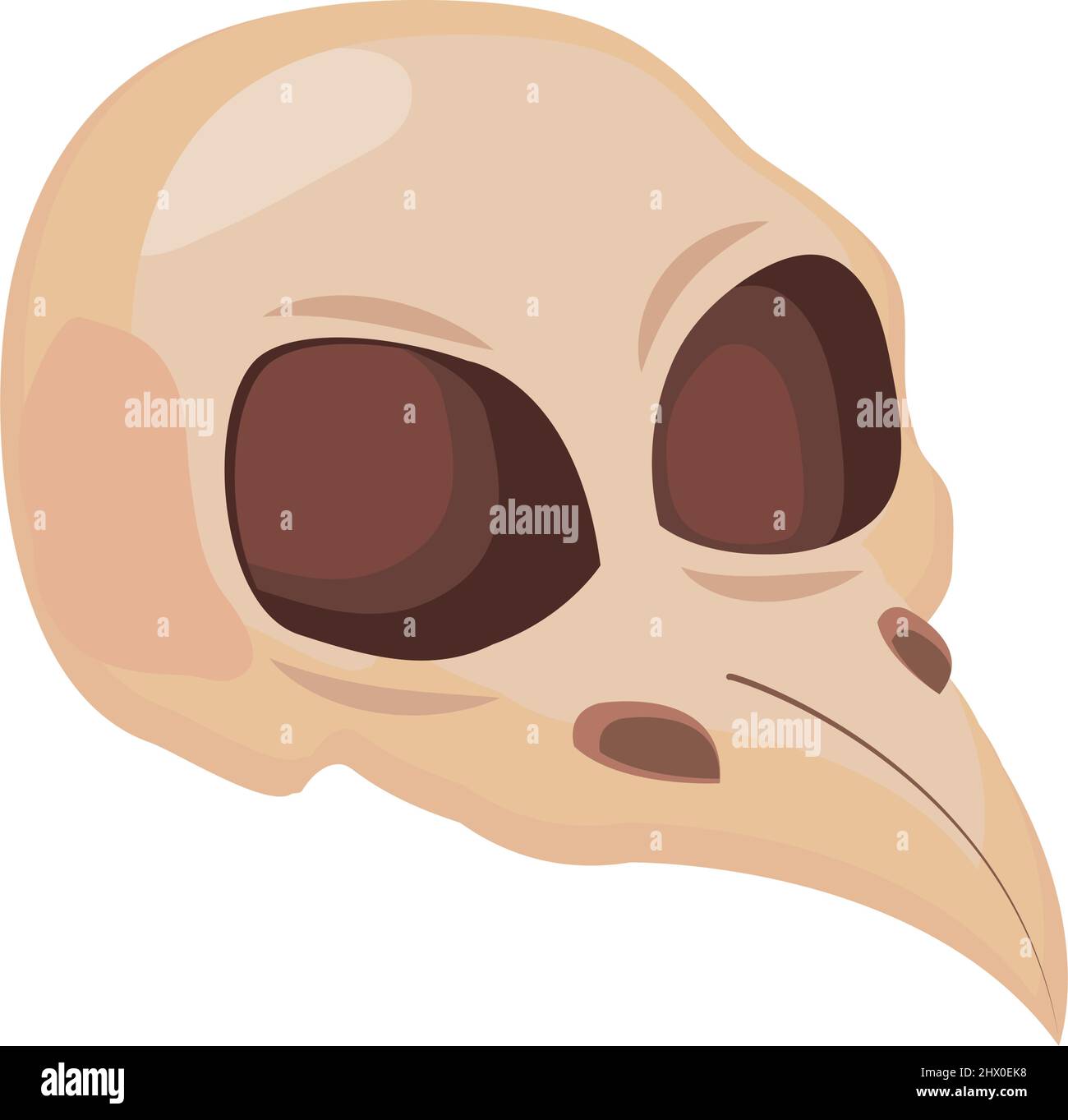 raven skull icon Stock Vector Image & Art - Alamy