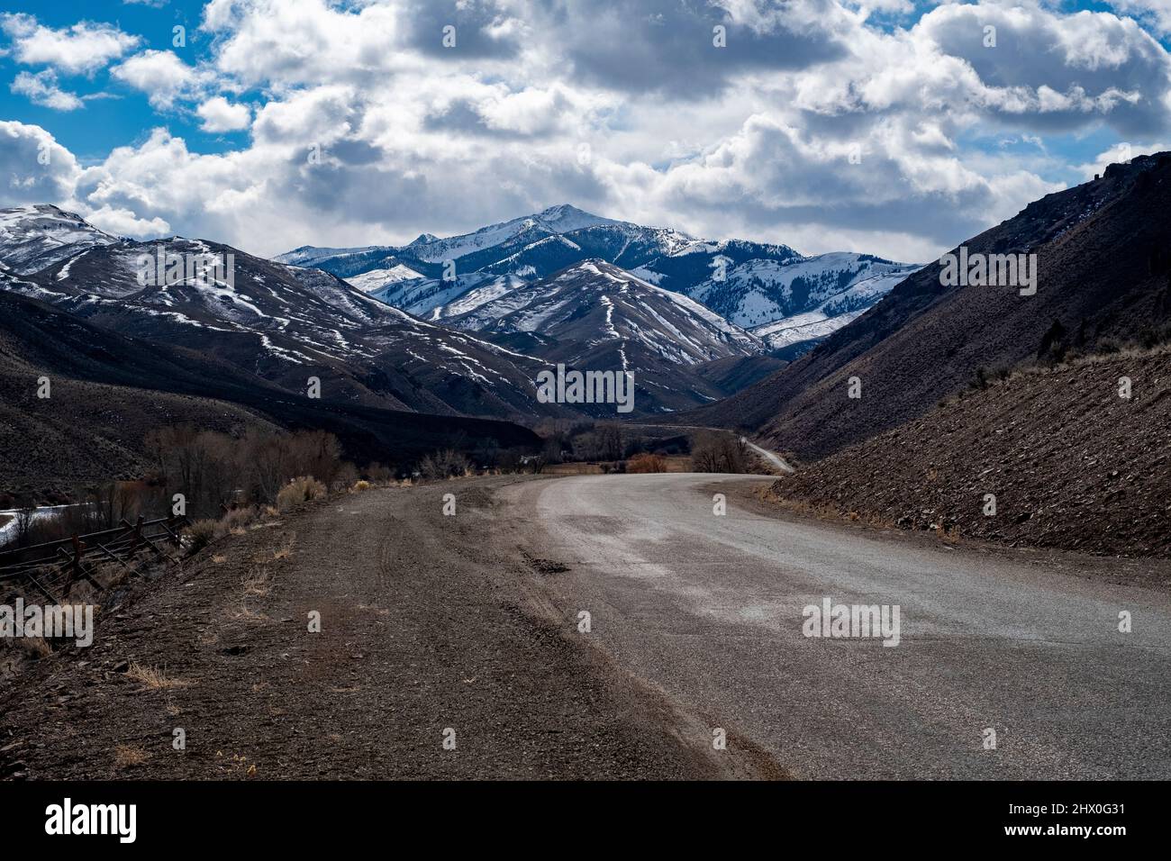 East Fork of the Salmon River area Stock Photo Alamy