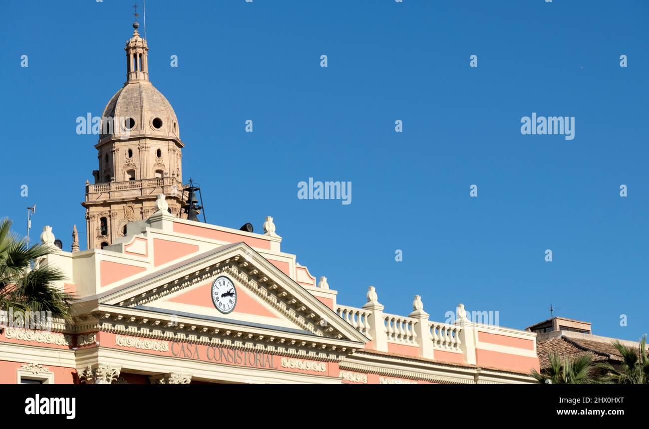 Government Building in Murcia Stock Photo - Alamy