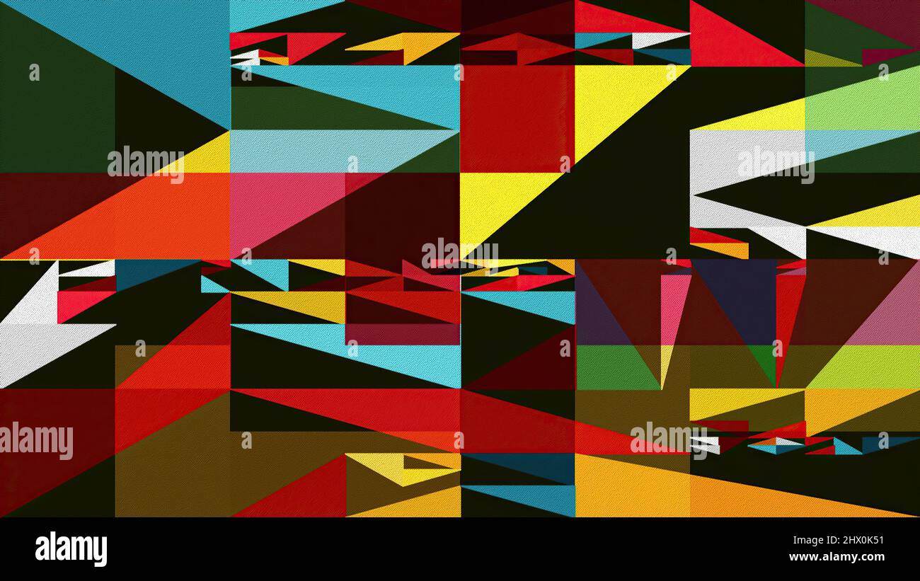 Polygonal geometric pattern triangles background Stock Photo - Alamy