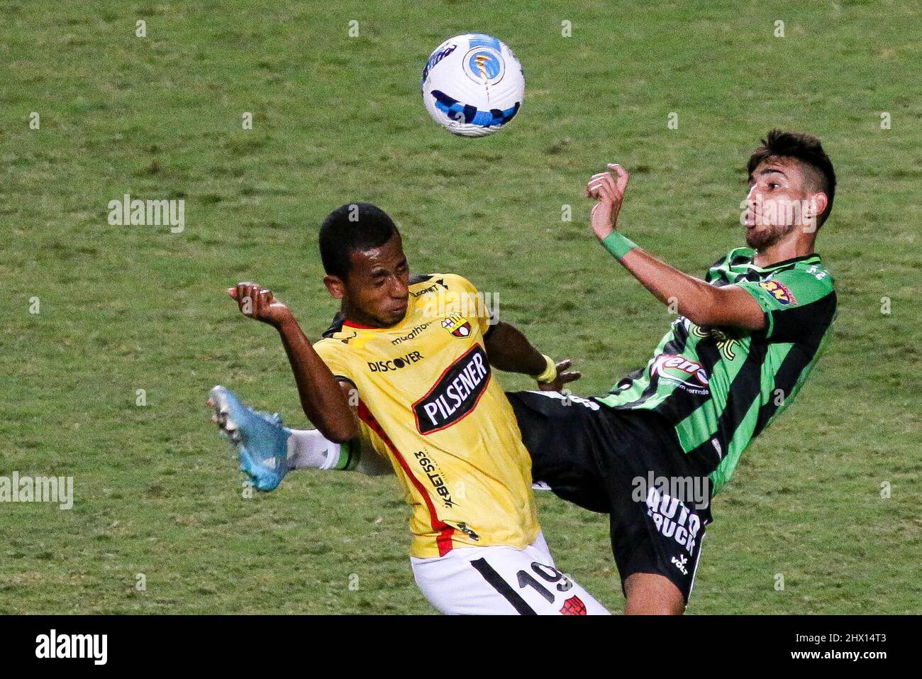 MG - Belo Horizonte - 03082022 - LIBERTADORES 2022 AMERICA-MG X BARCELONA  EQU - XXXX America-MG player during a match against Barcelona-EQU at  Independencia stadium for the Copa Libertadores 2022 championship. Photo: