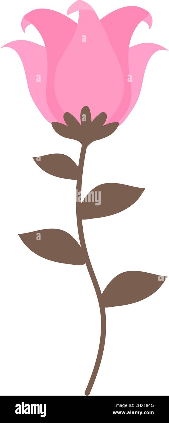 pink flower icon Stock Vector Image & Art - Alamy