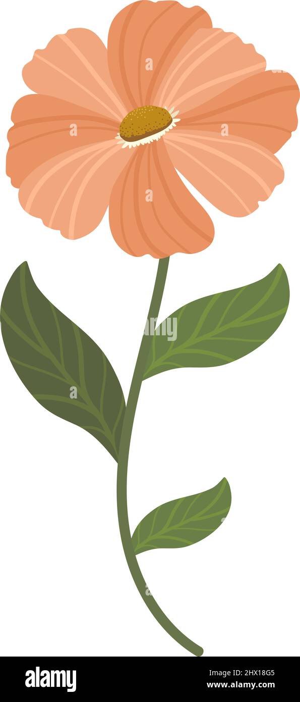 cute flower nature Stock Vector Image & Art - Alamy