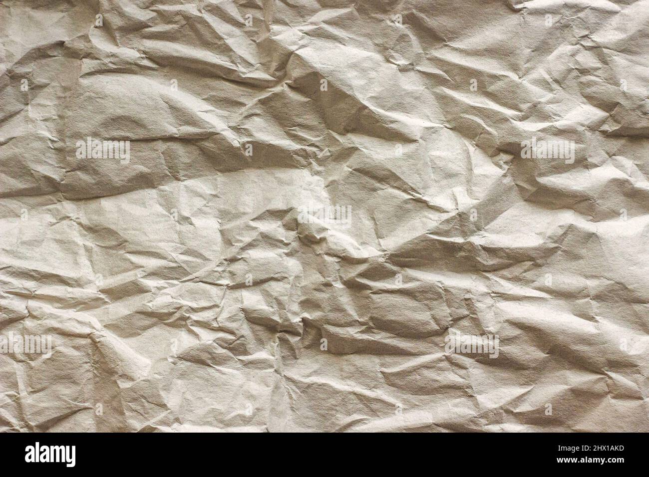 Piece of Crumpled Brown Packing Paper on White Background. Aerial View of  Isolated Kraft Paper Sheet. Protection and Packaging Stock Image - Image of  grunge, crease: 228031273