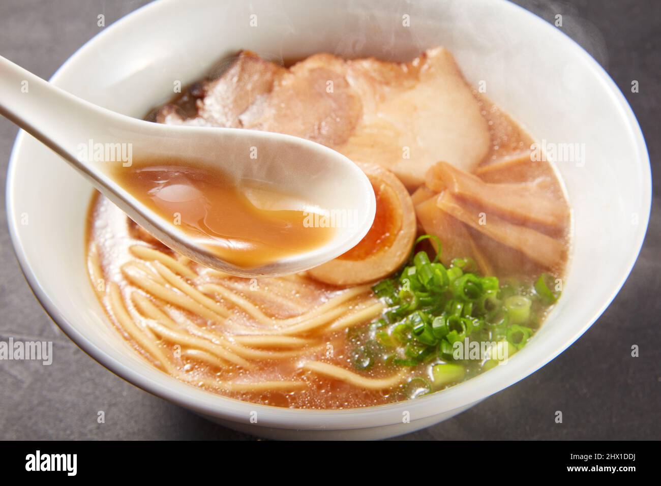 Pork Bone Ramen Stock Photo Alamy