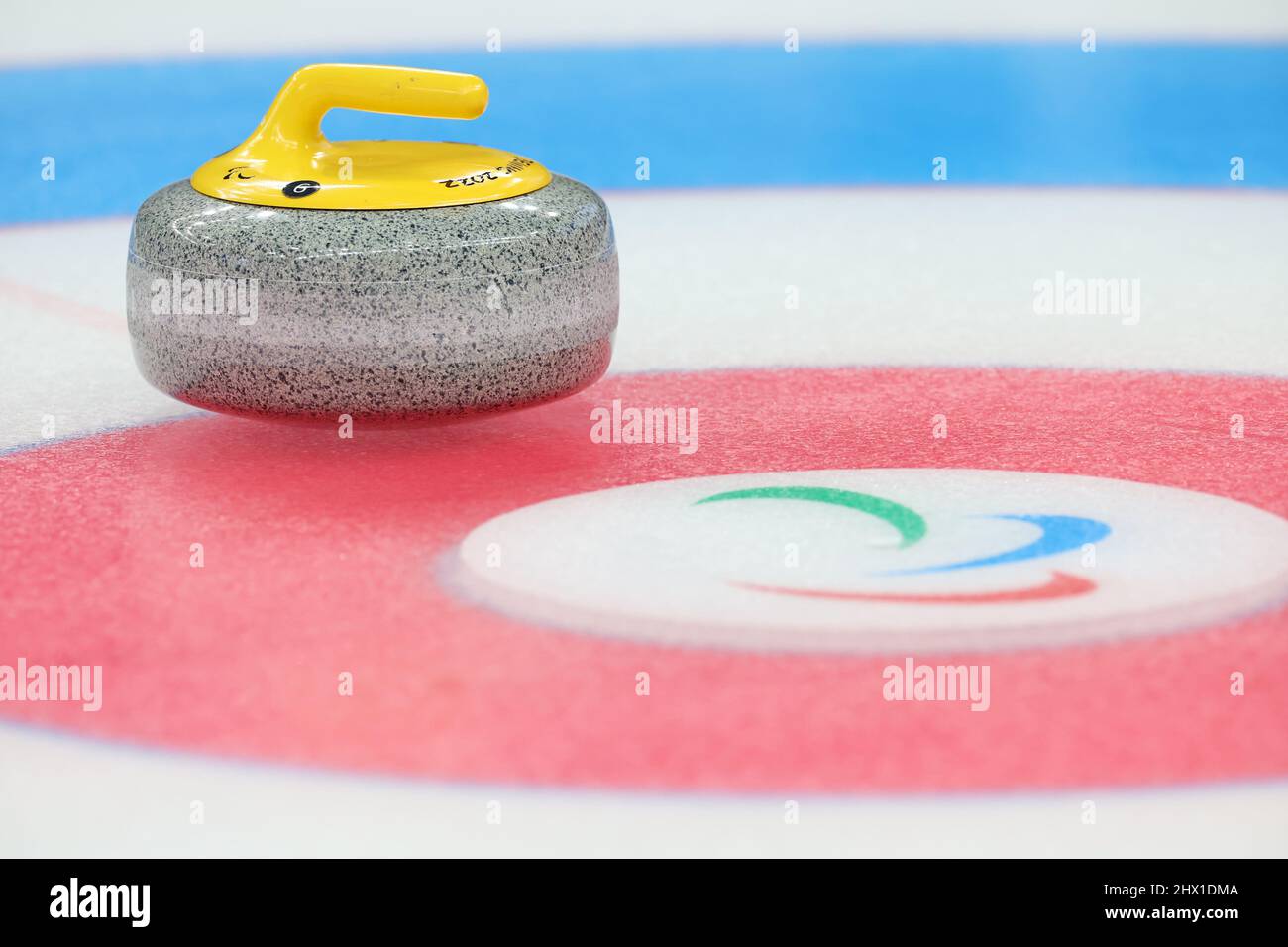 Beijing, China. 9th Mar, 2022. General view Wheelchair Curling
