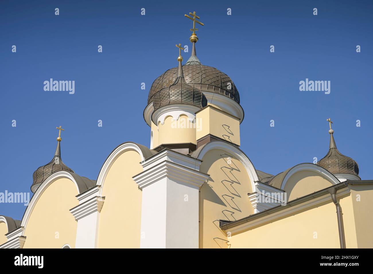 Russisch-orthodoxe Kapelle, Hohenzollerndamm, Wilmerdorf, Berlin, Deutschland Stock Photo