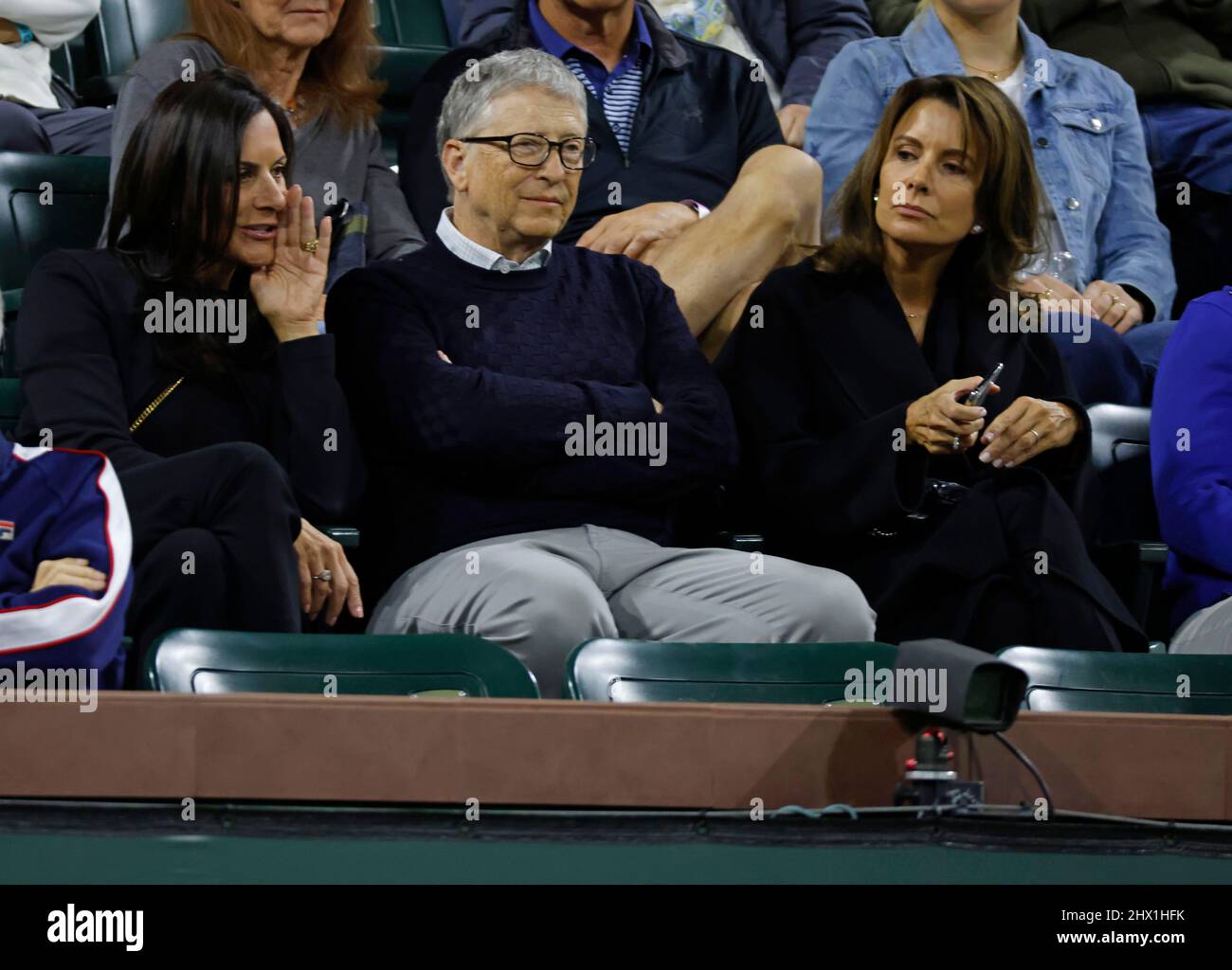 Microsoft founder bill gates tennis hires stock photography and images