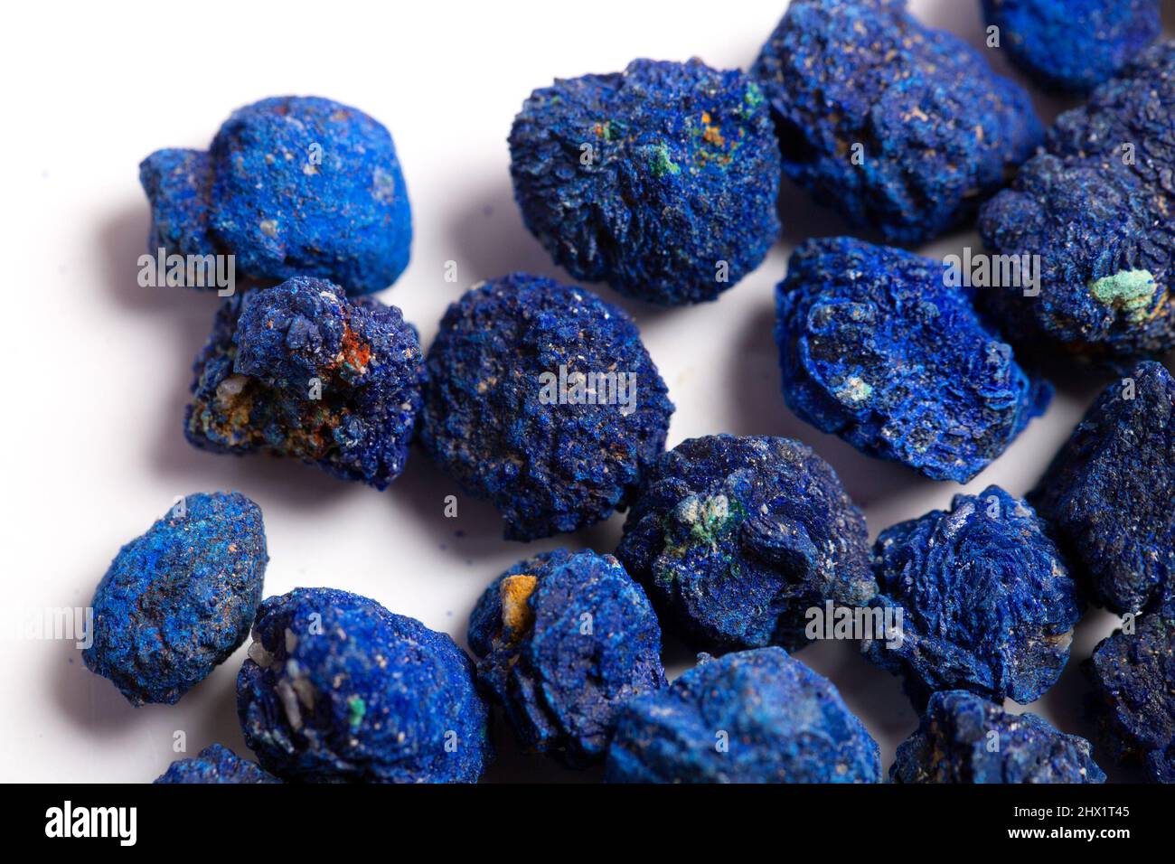 azurite mineral specimen stone rock geology gem crystal Stock Photo - Alamy