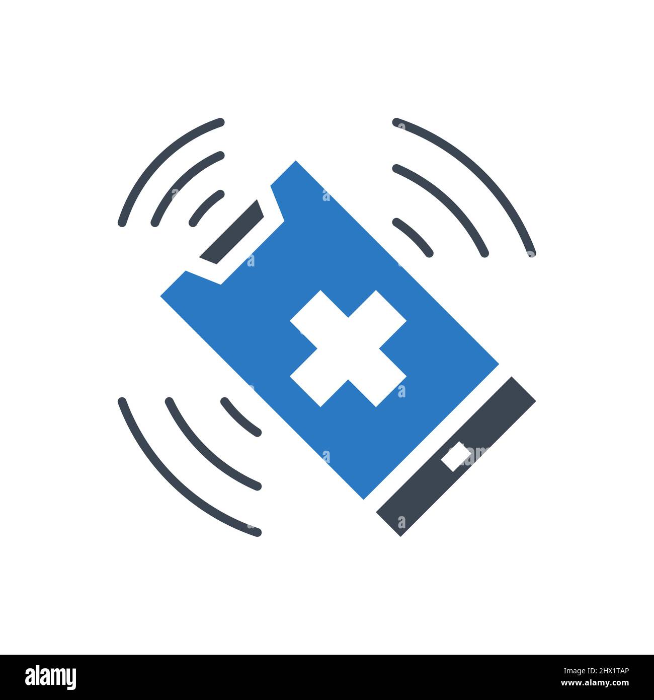 Call doctor related vector glyph icon Stock Vector Image & Art - Alamy