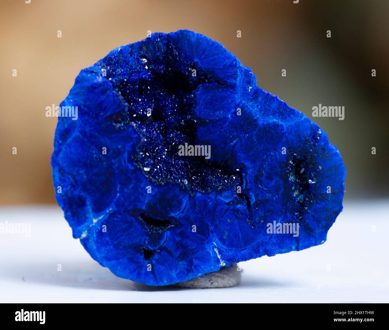 azurite mineral specimen stone rock geology gem crystal Stock Photo - Alamy